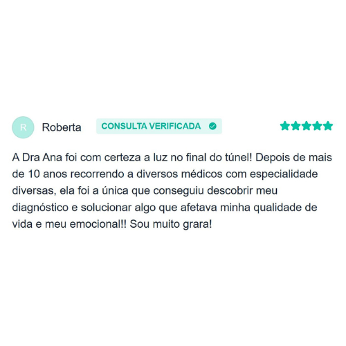 Depoimento Google Dr. Ana Thereza