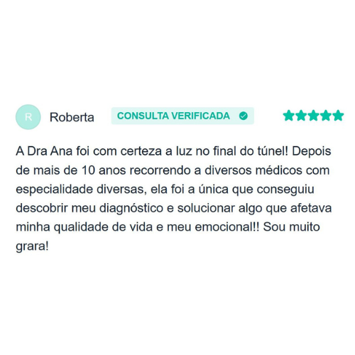 Depoimento Google Dr. Ana Thereza